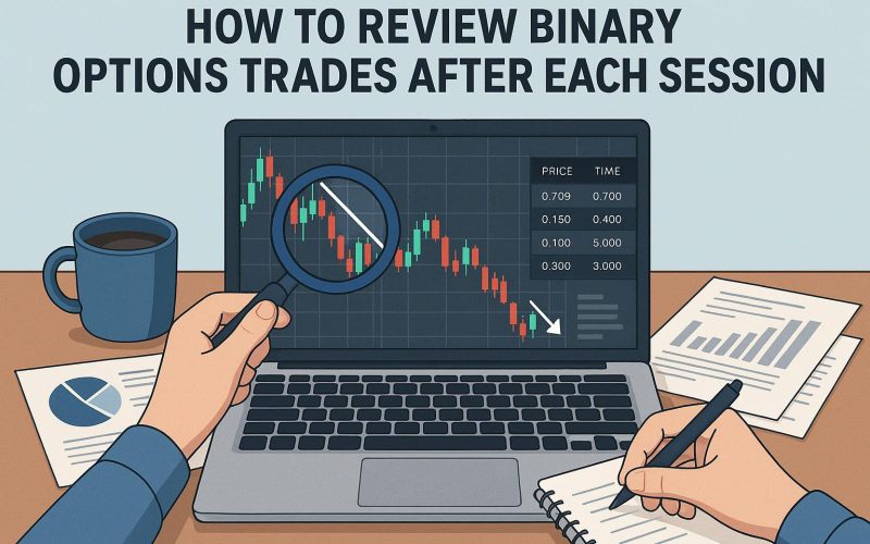 How to review binary options trades after each session