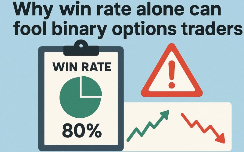 Why win rate alone can fool binary options traders